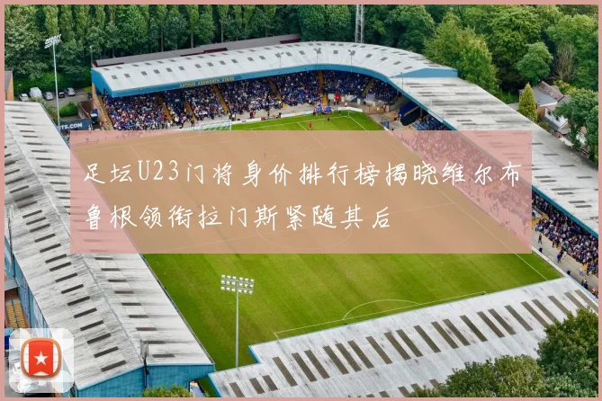 足坛U23门将身价排行榜揭晓维尔布鲁根领衔拉门斯紧随其后